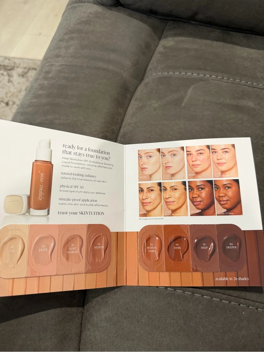 NewJane Iredale Skintuition Liquid Foundation Shade Set - Assorted Warm Neutrals